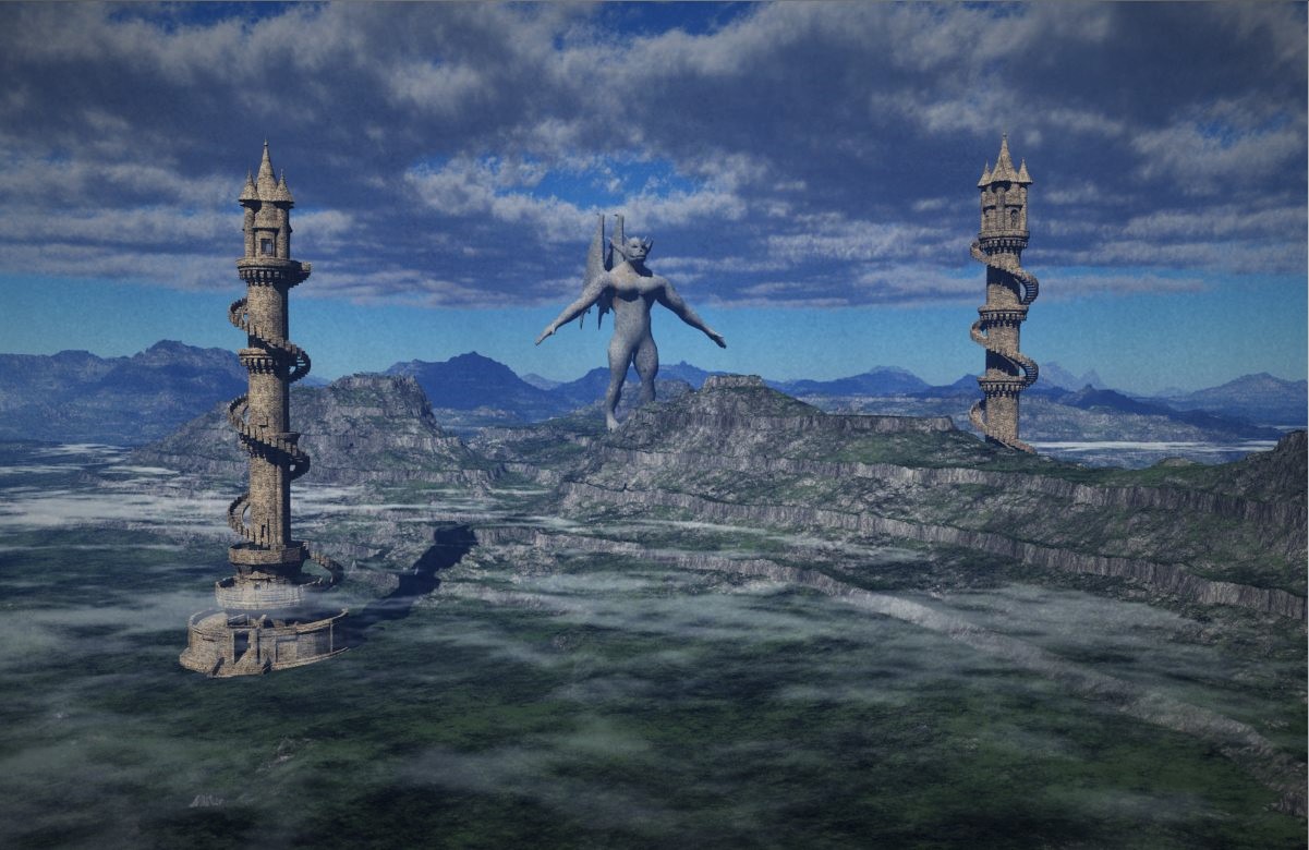 Landschaft & Skulpturen A
