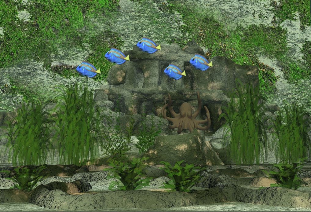 Unterwasser Scene A