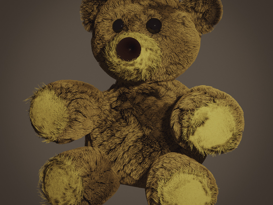 Mein erster Teddy, selbst gebaut :-)