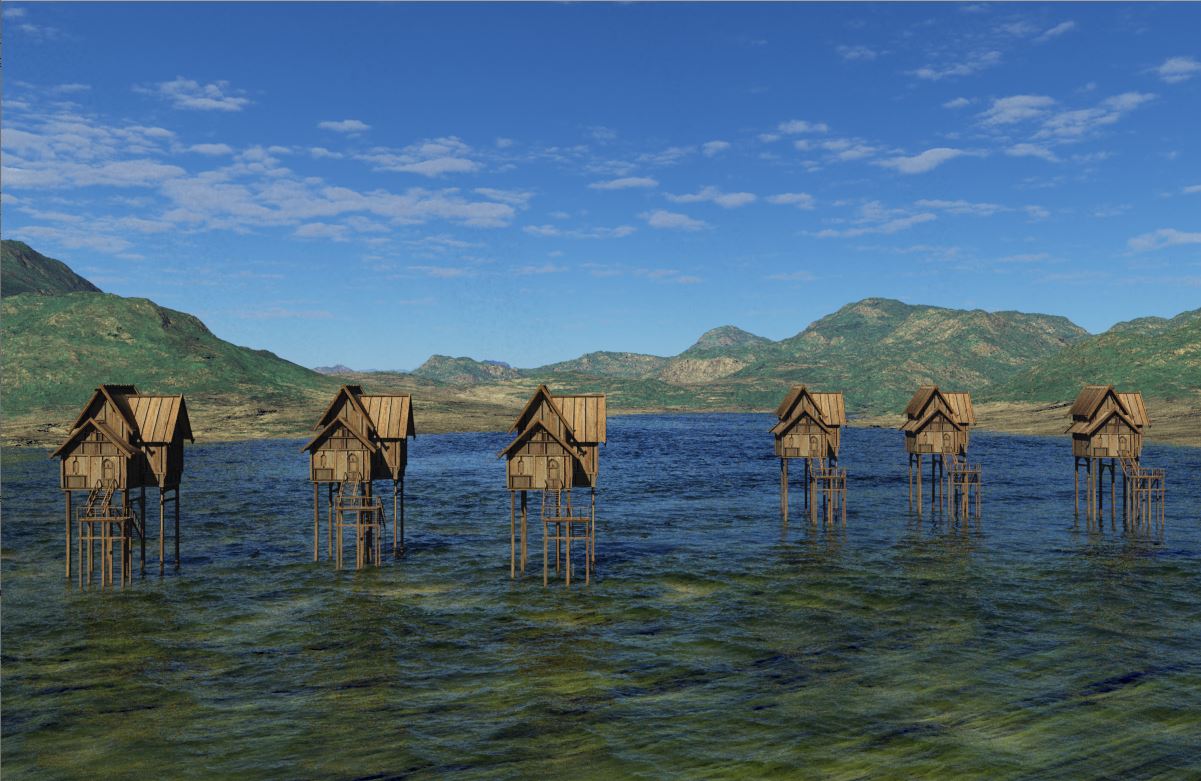 Terragen 2021 3 Meriterrane Landschaft L