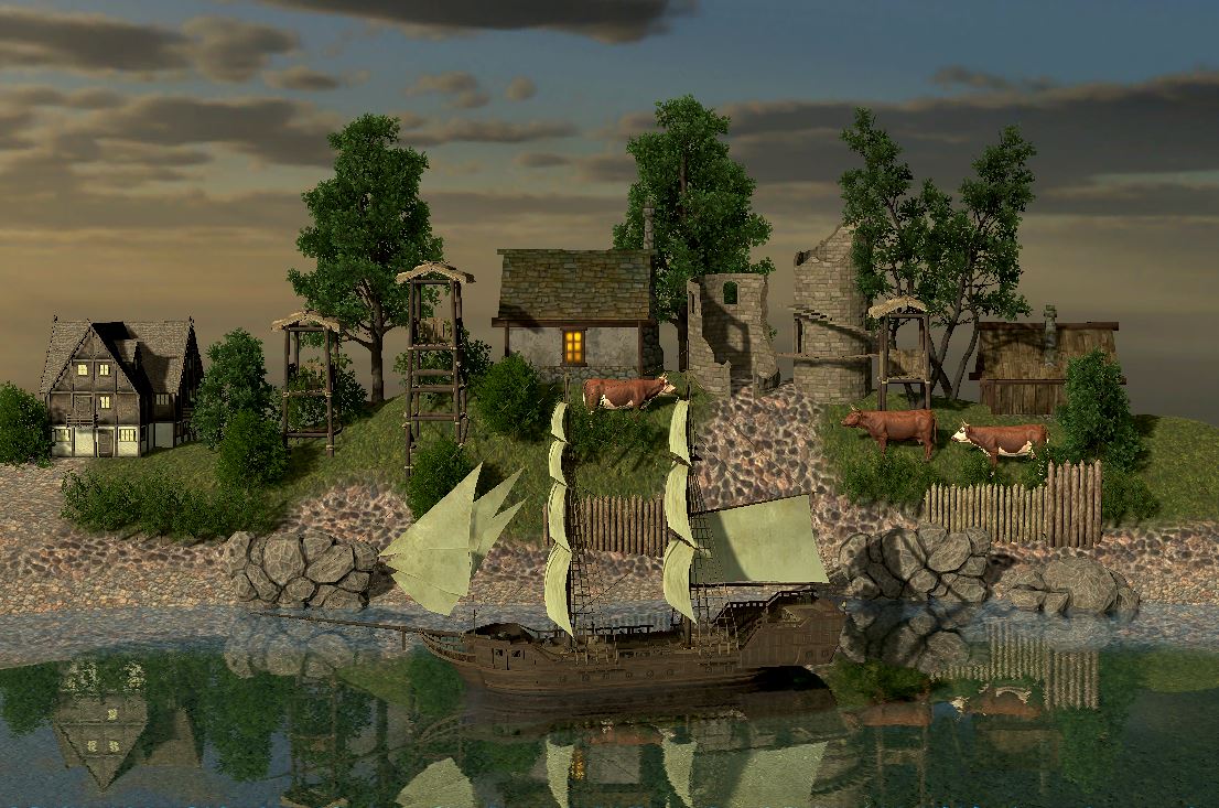 Wildshape Segelschiff