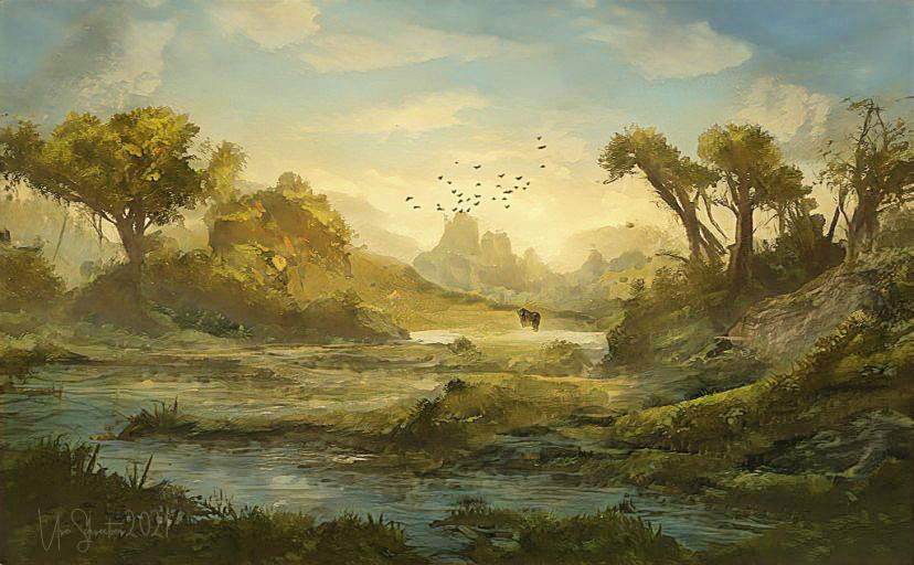 Artbreeder This land is your land.