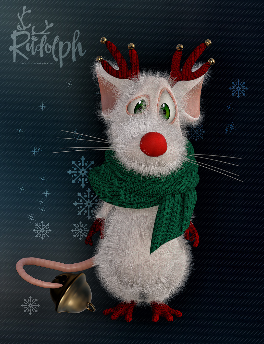 Rudolph the red nose ...