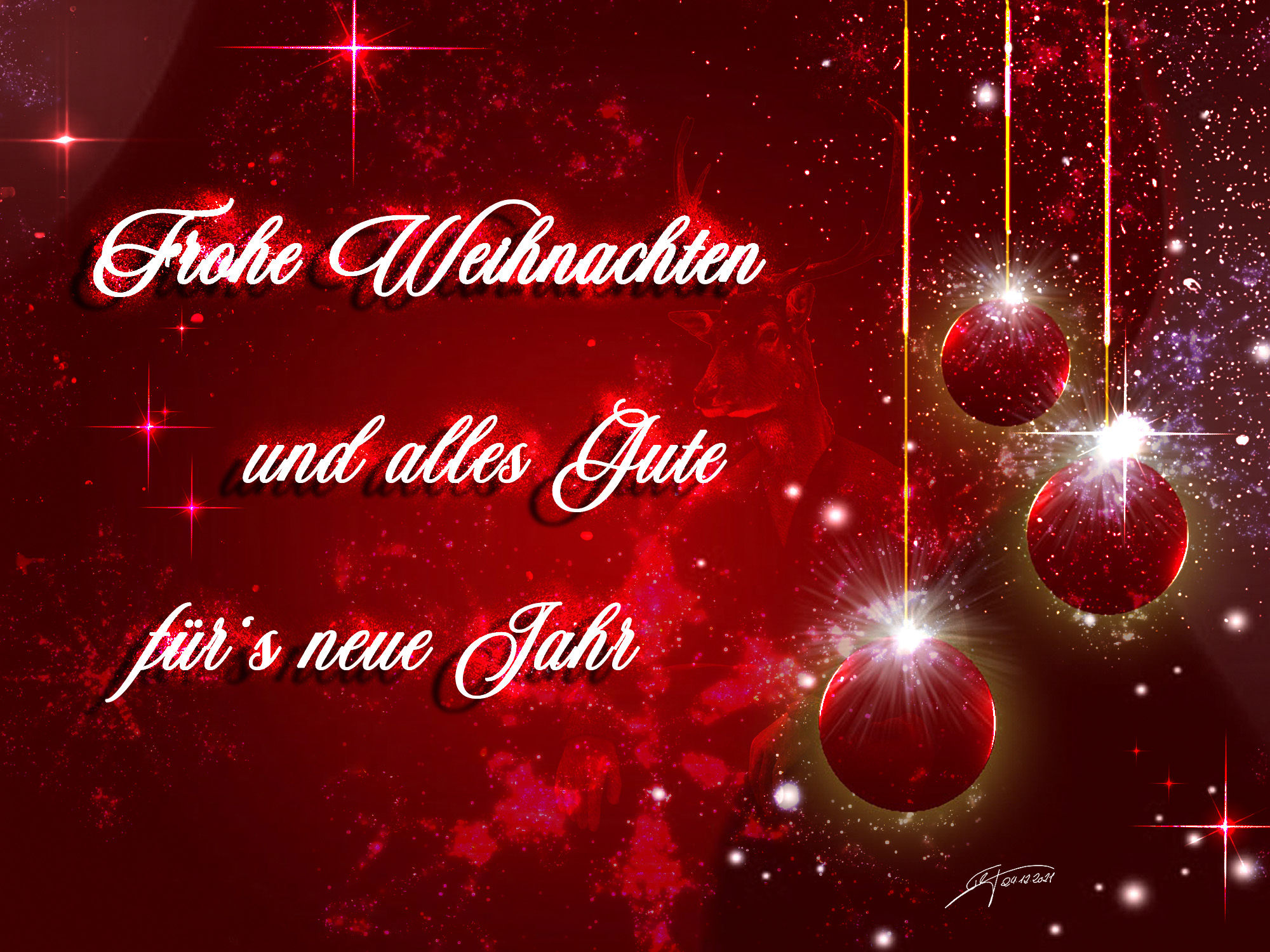 Frohe Weihnachten 2021