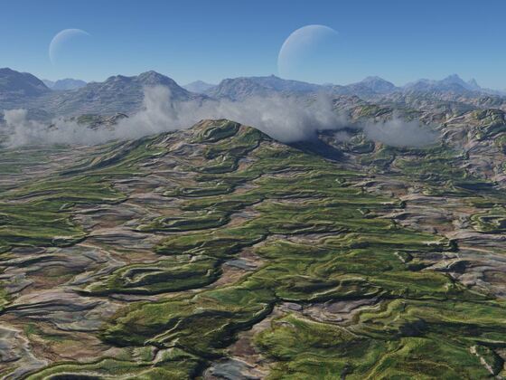 2022 2 Exoplaneten Landschaft A