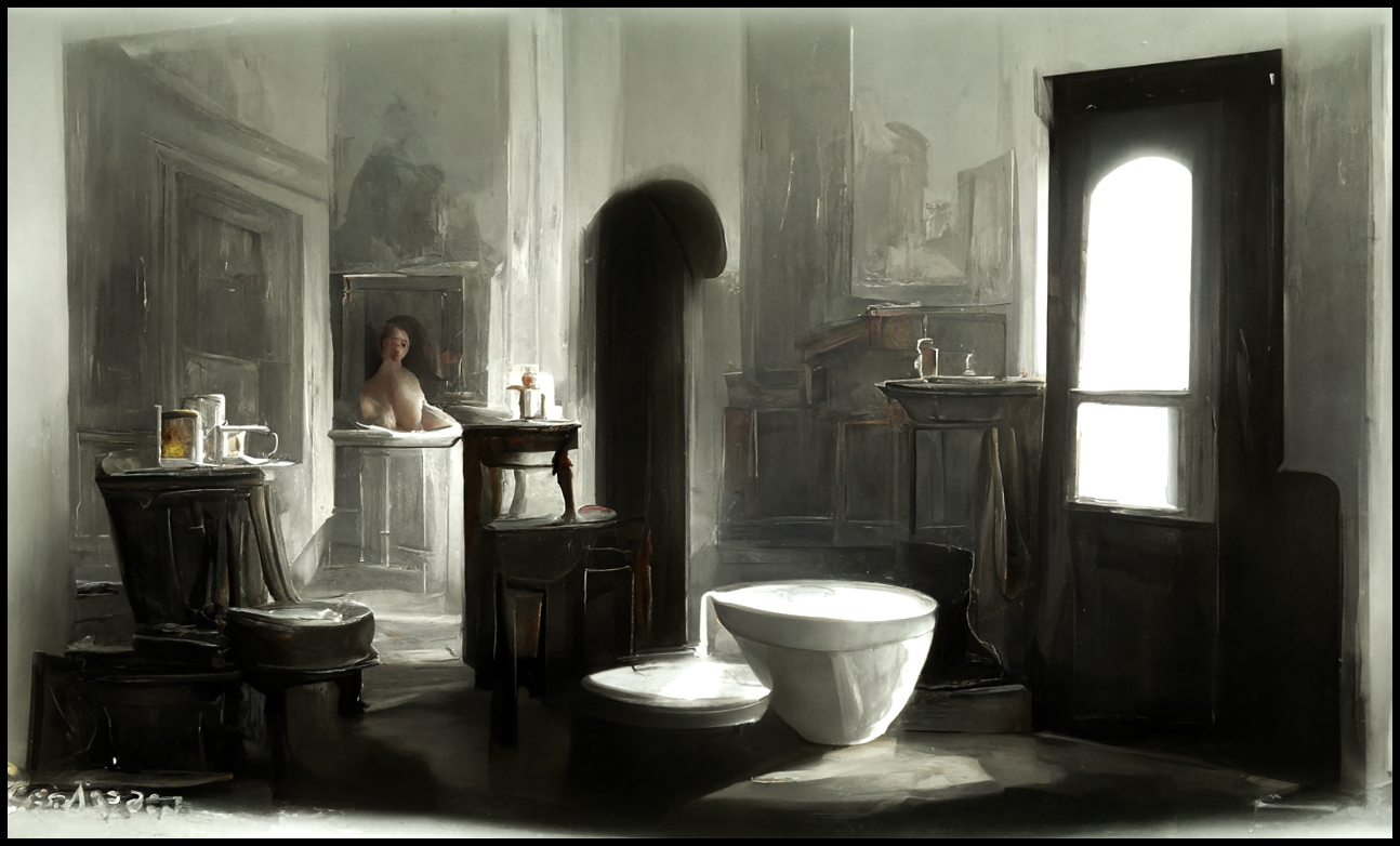 Badezimmer 18. Jh.