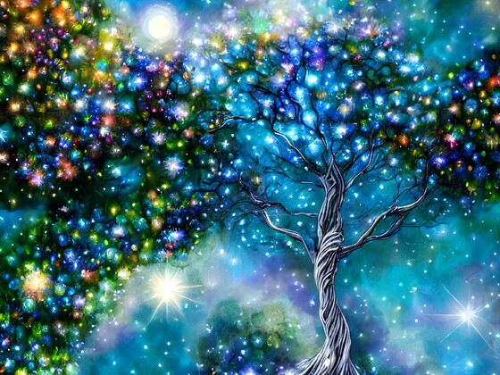 Baum der Sterne