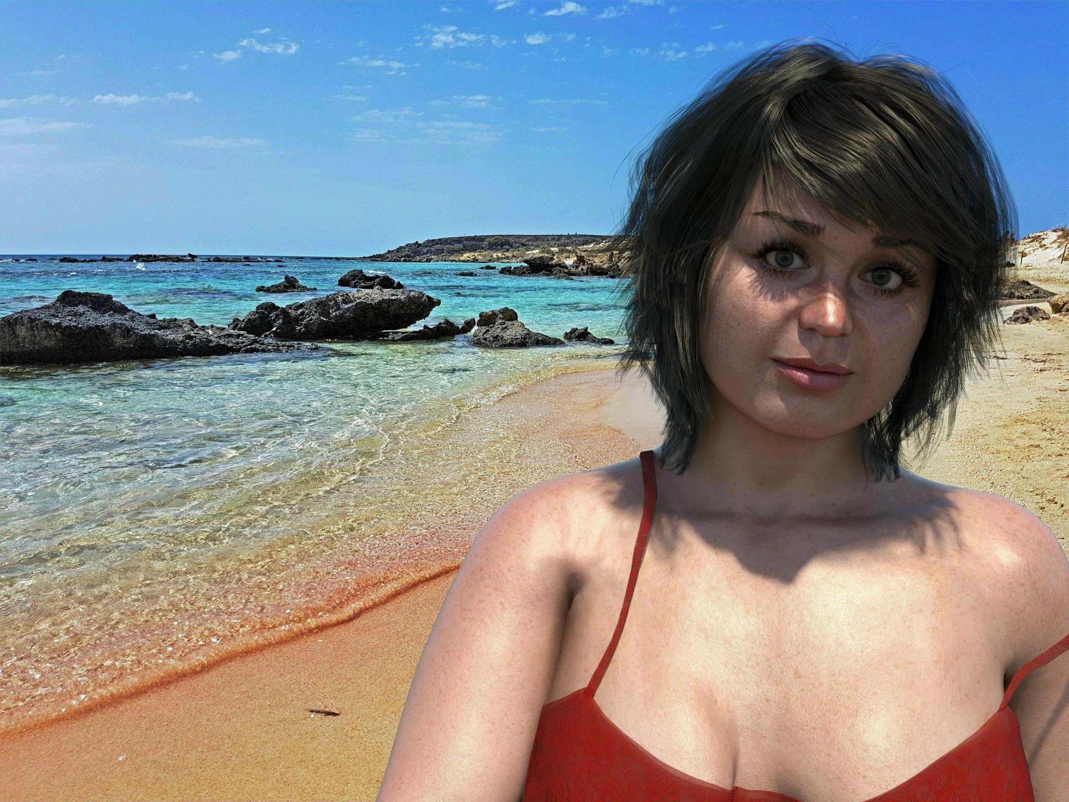 Mein erstes Selfie im Urlaub