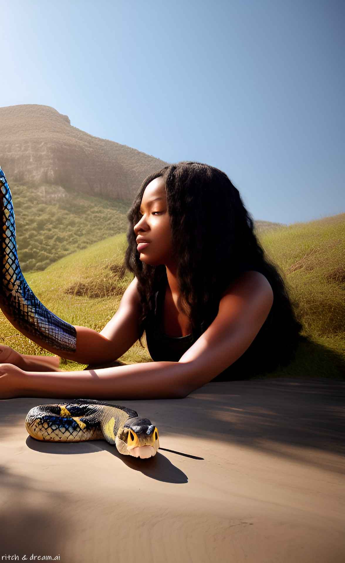 Eve and snake