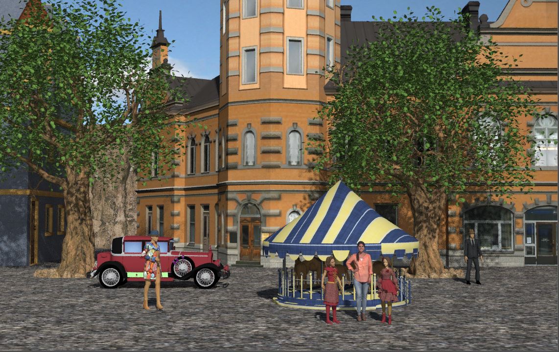 6 Stadt Dorf Haus Norden B