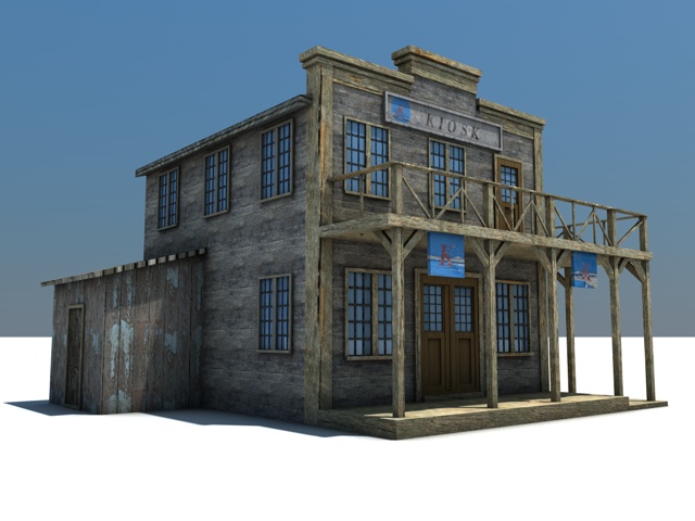 Western Town - Kiosk