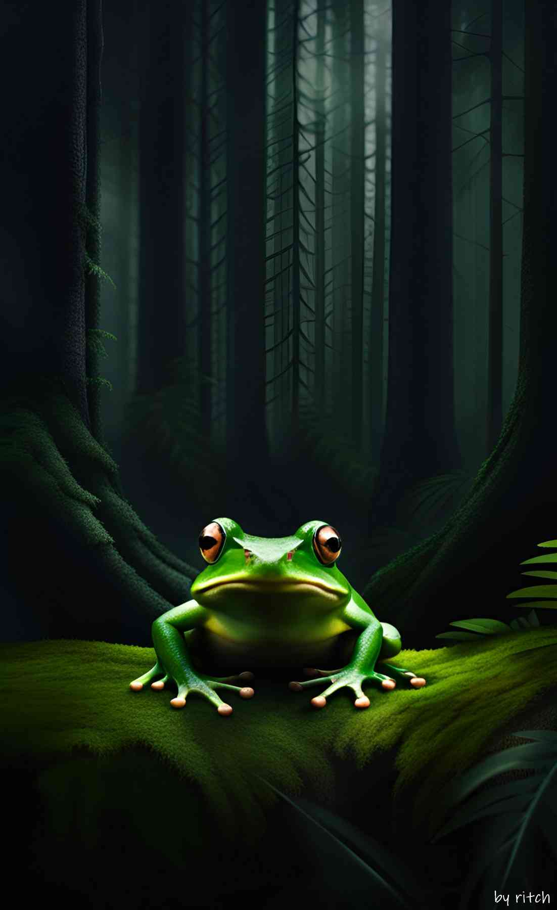Froggie ist sich unschlüssig ...