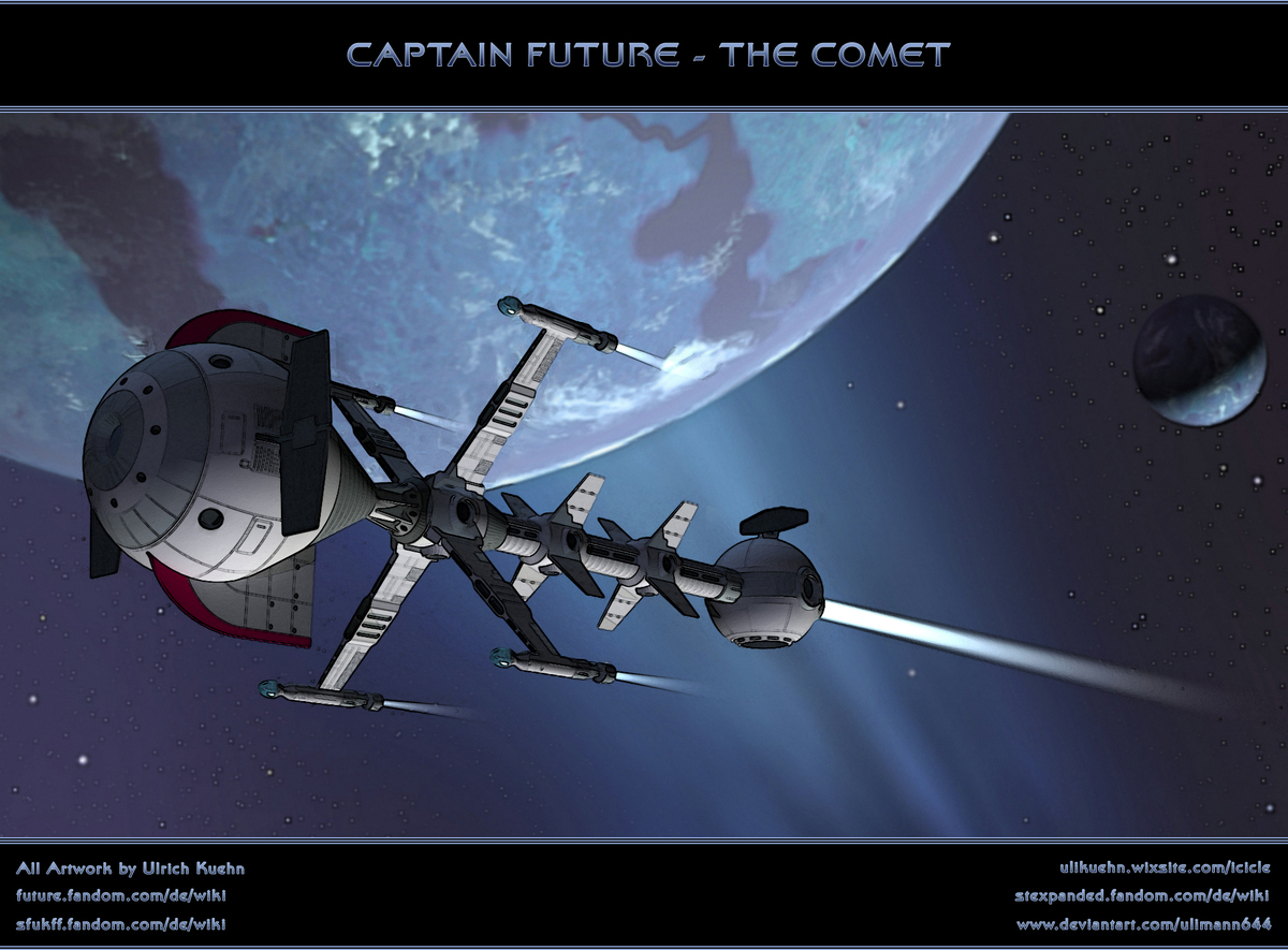 CAPTAIN FUTURE - THE COMET