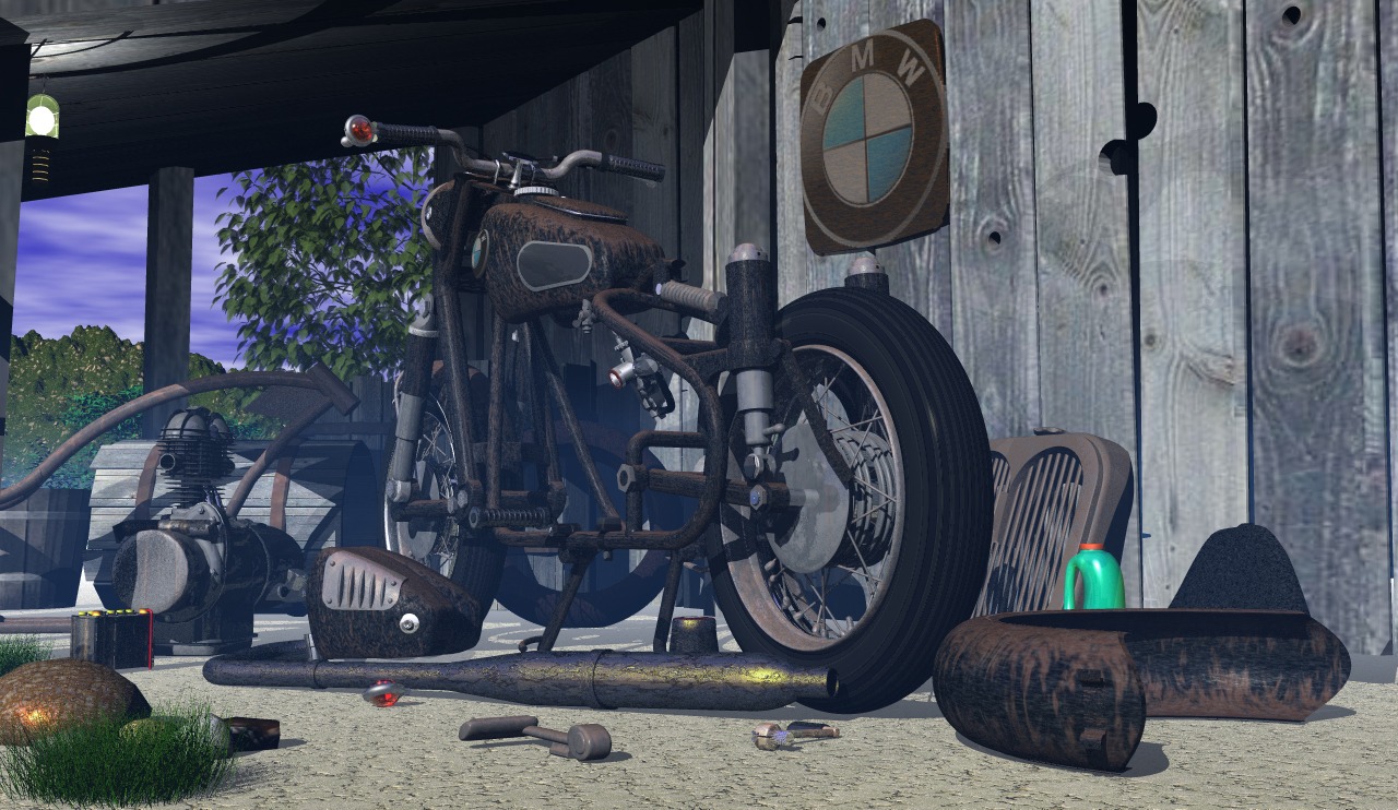 Oldtimer BMW R26