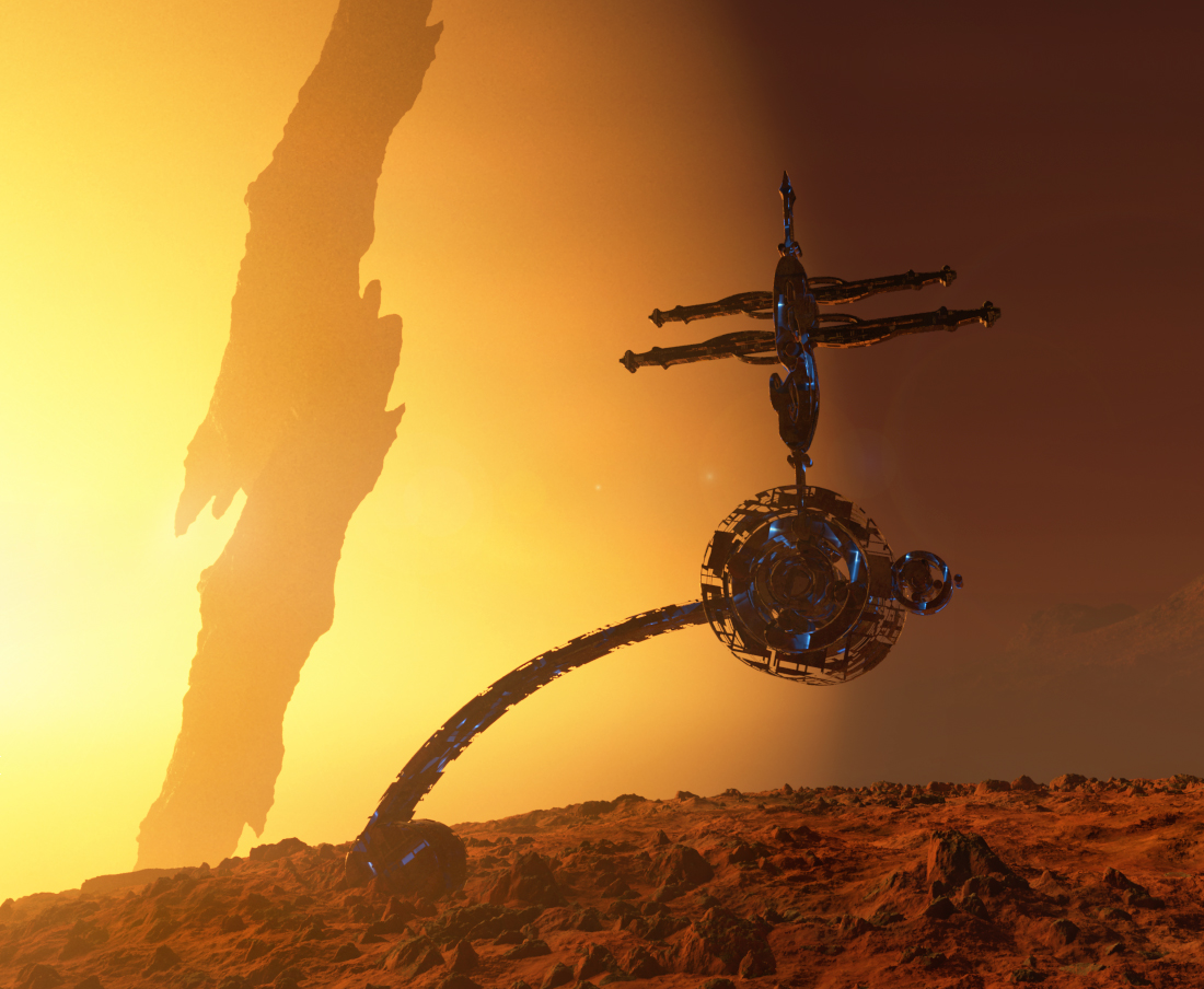 Aussenposten der "Le Nahr"