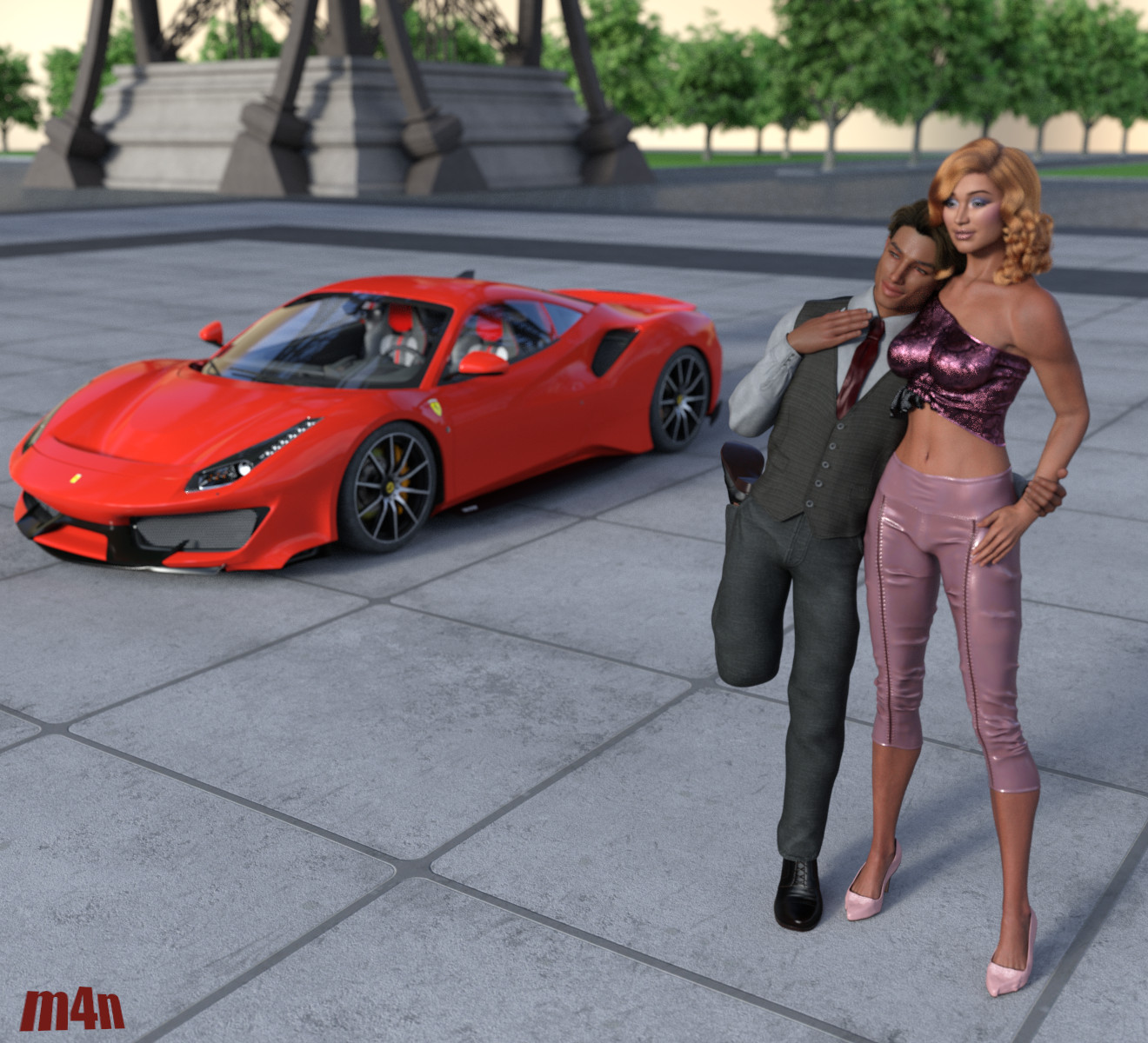 Couple of the week Barb, Kenie and its Baby
