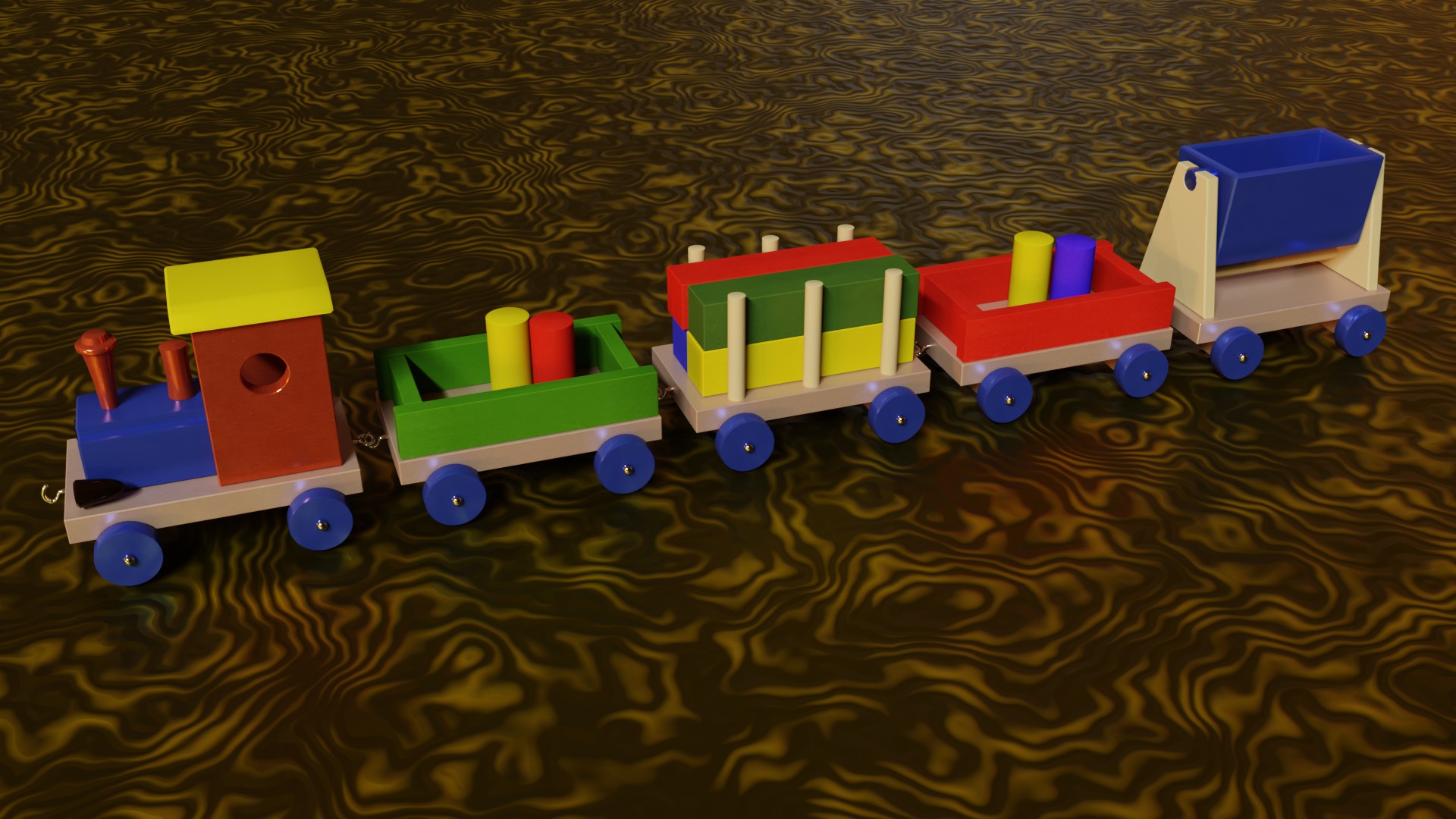 Spielzeuglokomotive