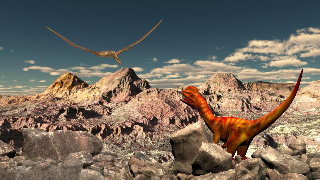 JURA    ..die Zeit der Dinosaurier