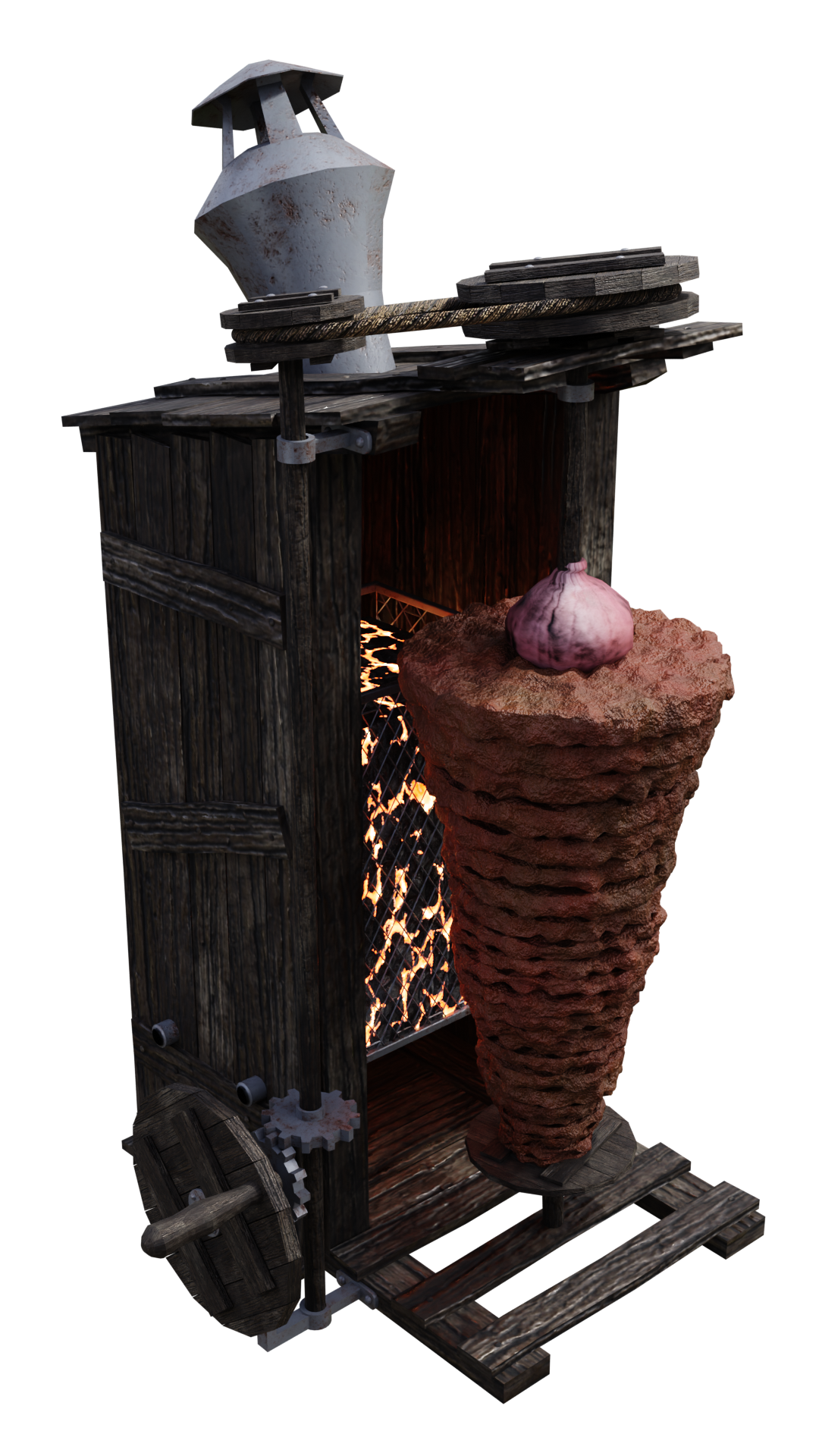 Mittelalter Döner-Grill ?