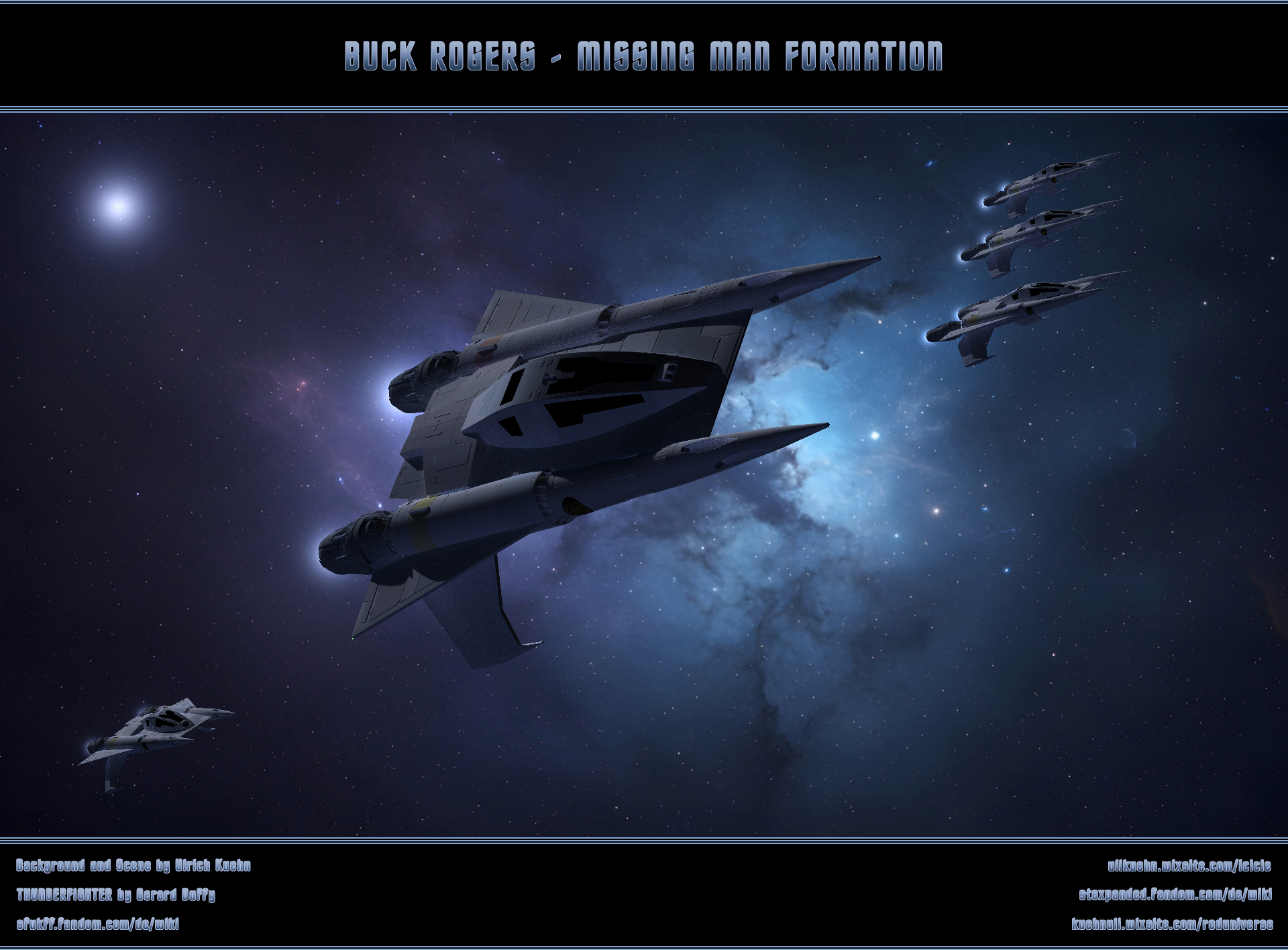 BUCK ROGERS - MISSING MAN FORMATION