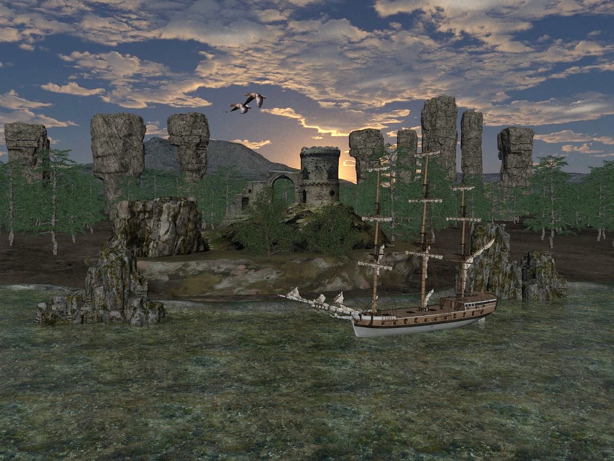 Landschaft Hoher Norden D2