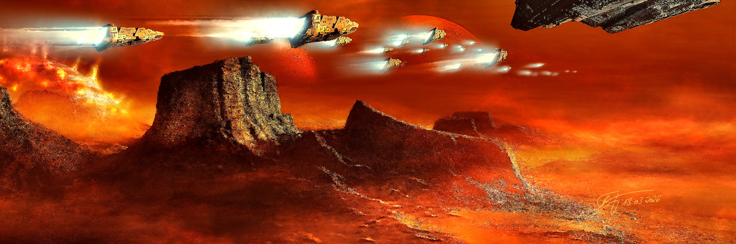 The last Fleet of Mankind