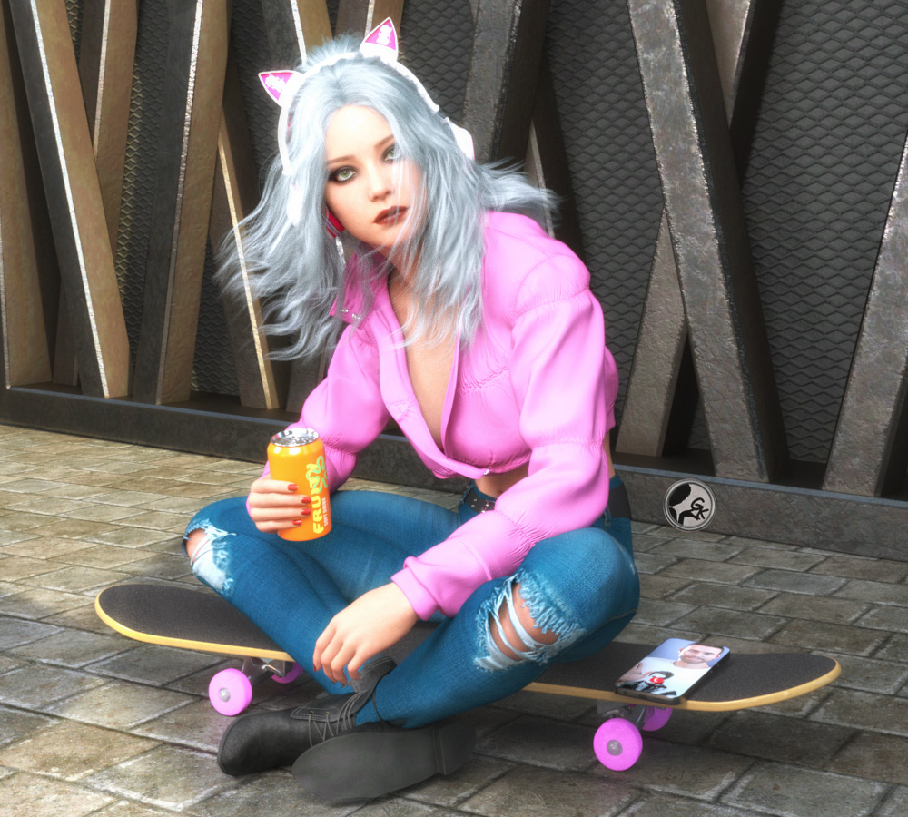 Aria the skater