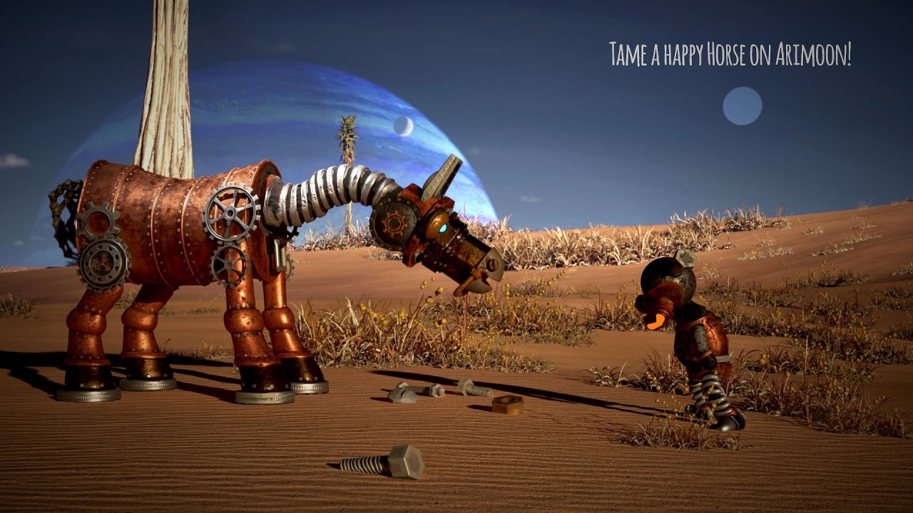 Happy Horse, erstellt mit ZBrush, Blender, 3D Coat & Unreal Engine 5