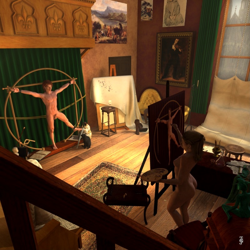 Der vitruvische Mann – Das "Making of"
