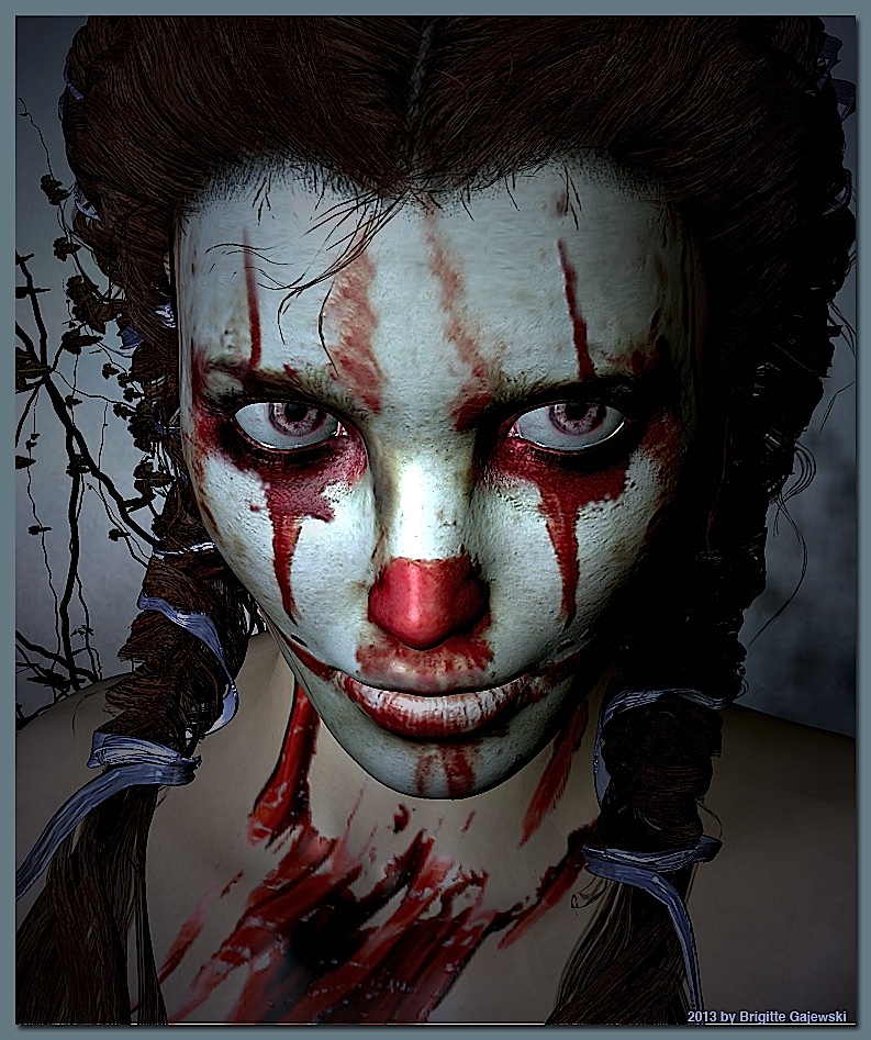 weiblicher Clown