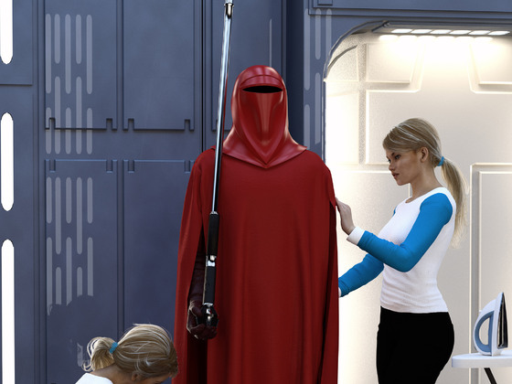 Kostümprobe: Imperial Guard