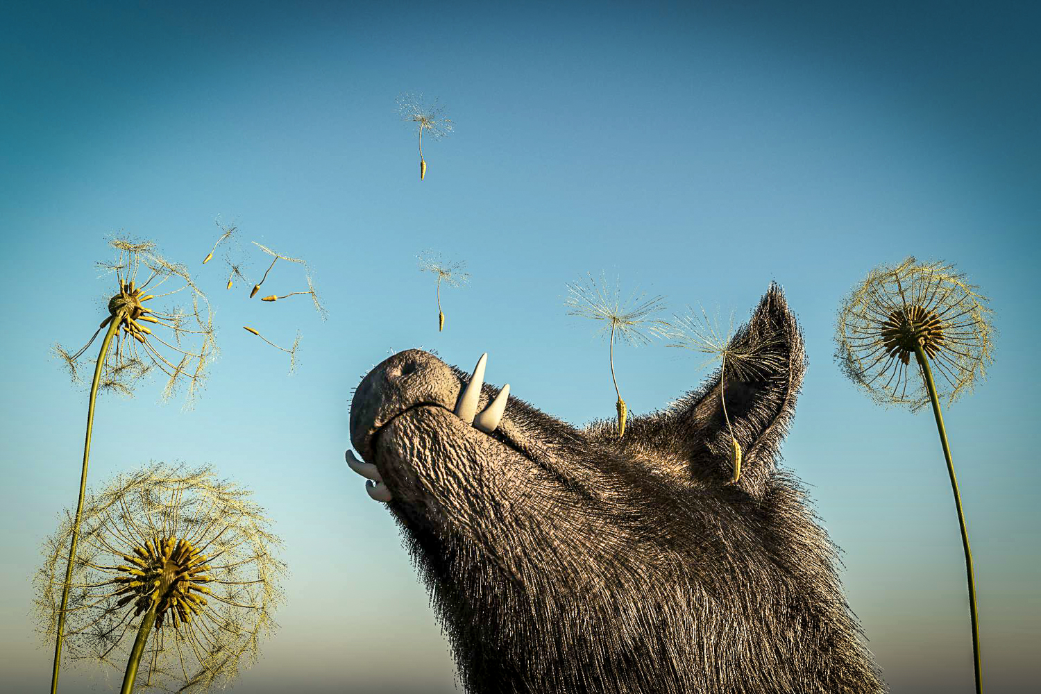 Hihi, die kitzeln ...