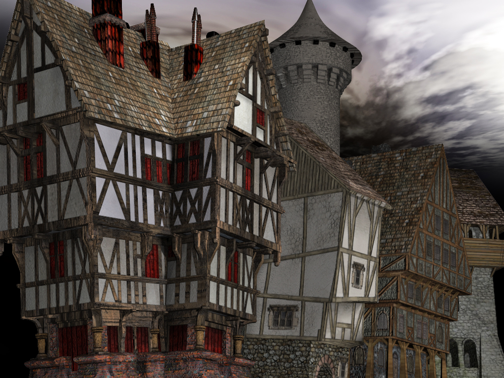My medieval town way