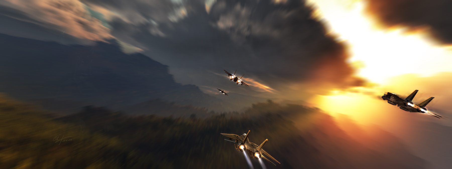 Indian summer flight