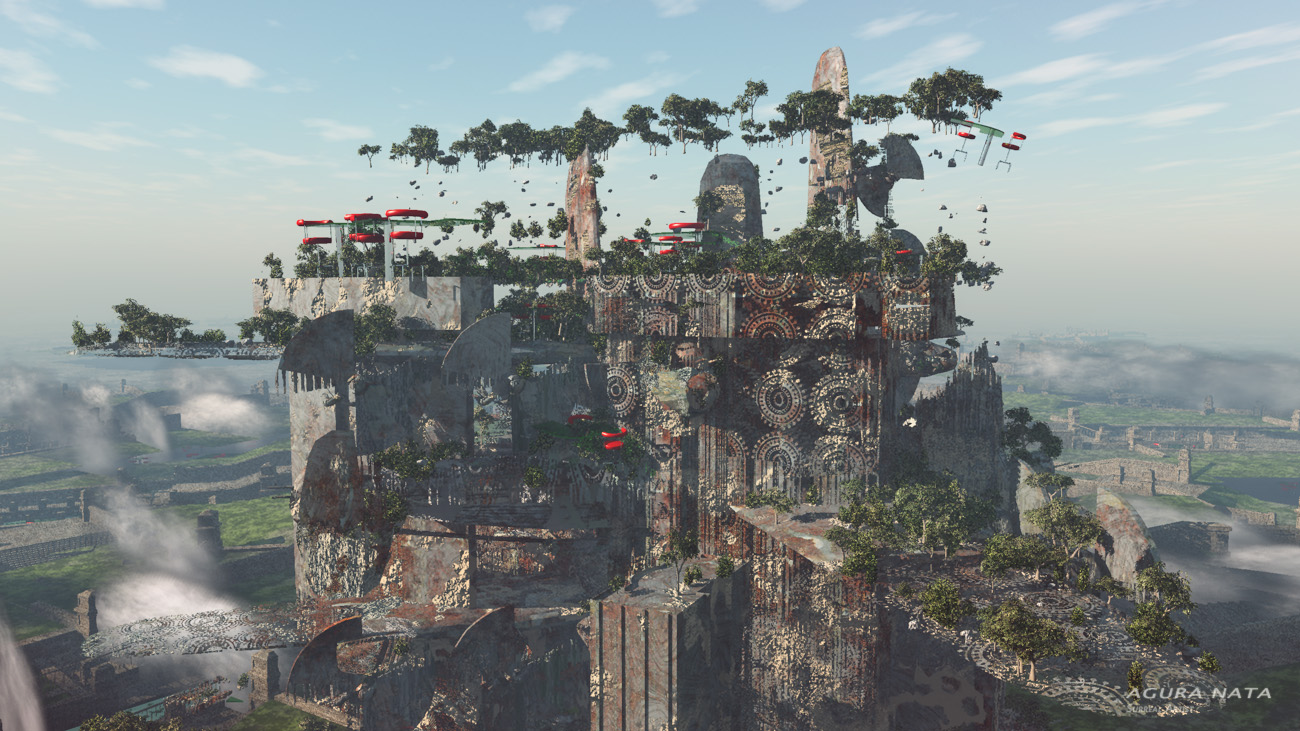 Fractal Surreal County, aber nicht ohne Barhocker