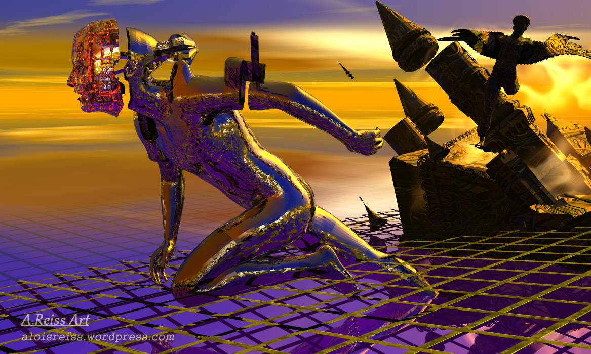 look vorward when the world breaks behind you