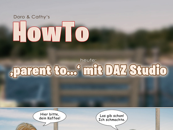 HowTo: parent to mit DAZStudio