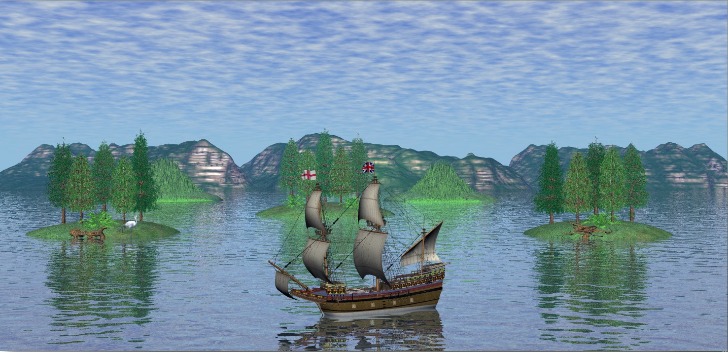 Segelschiff Mayflower