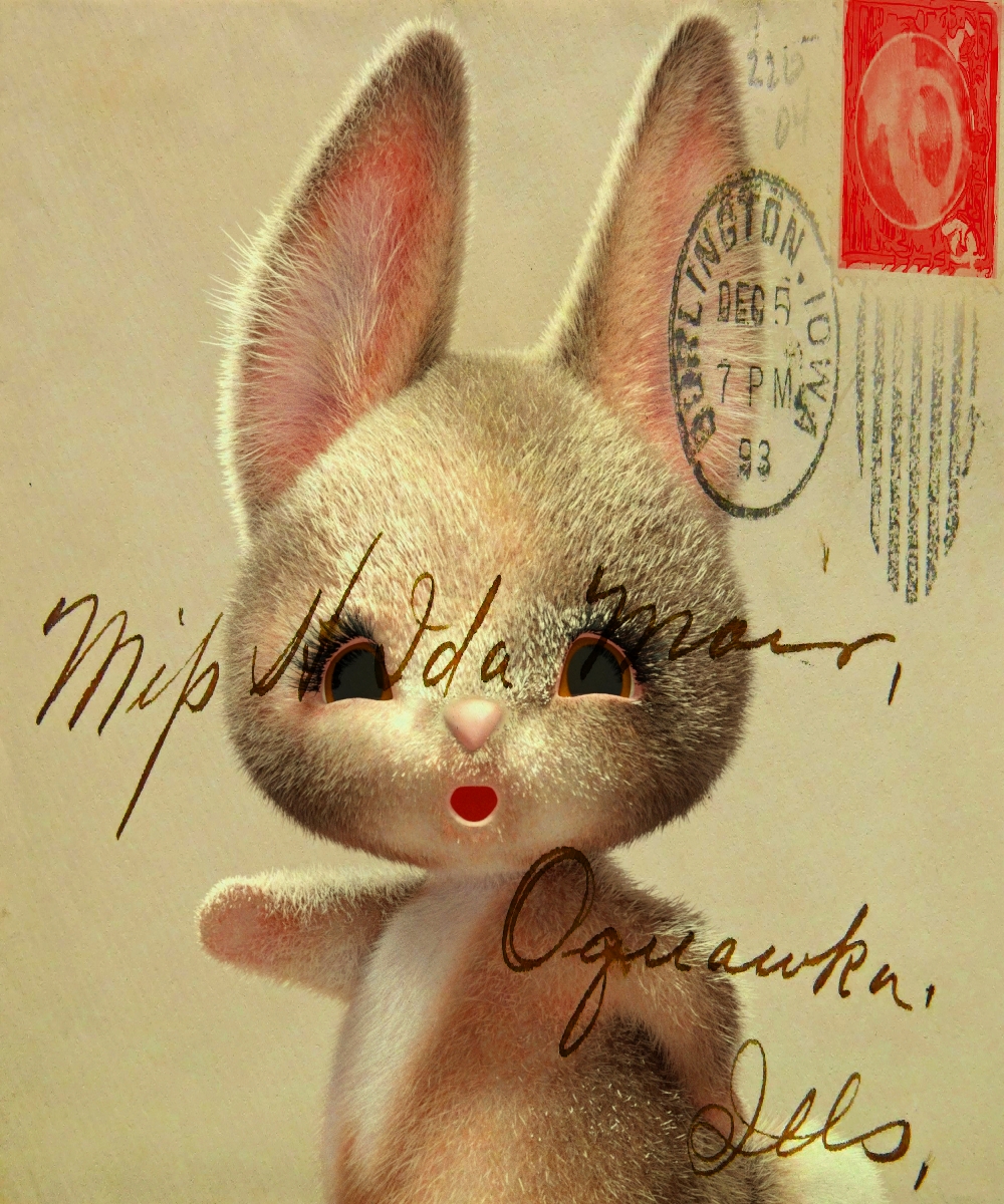 Postcard-Plushie