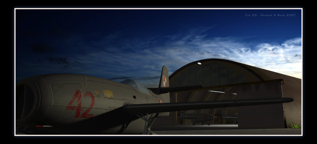 Yak 23 Hangar