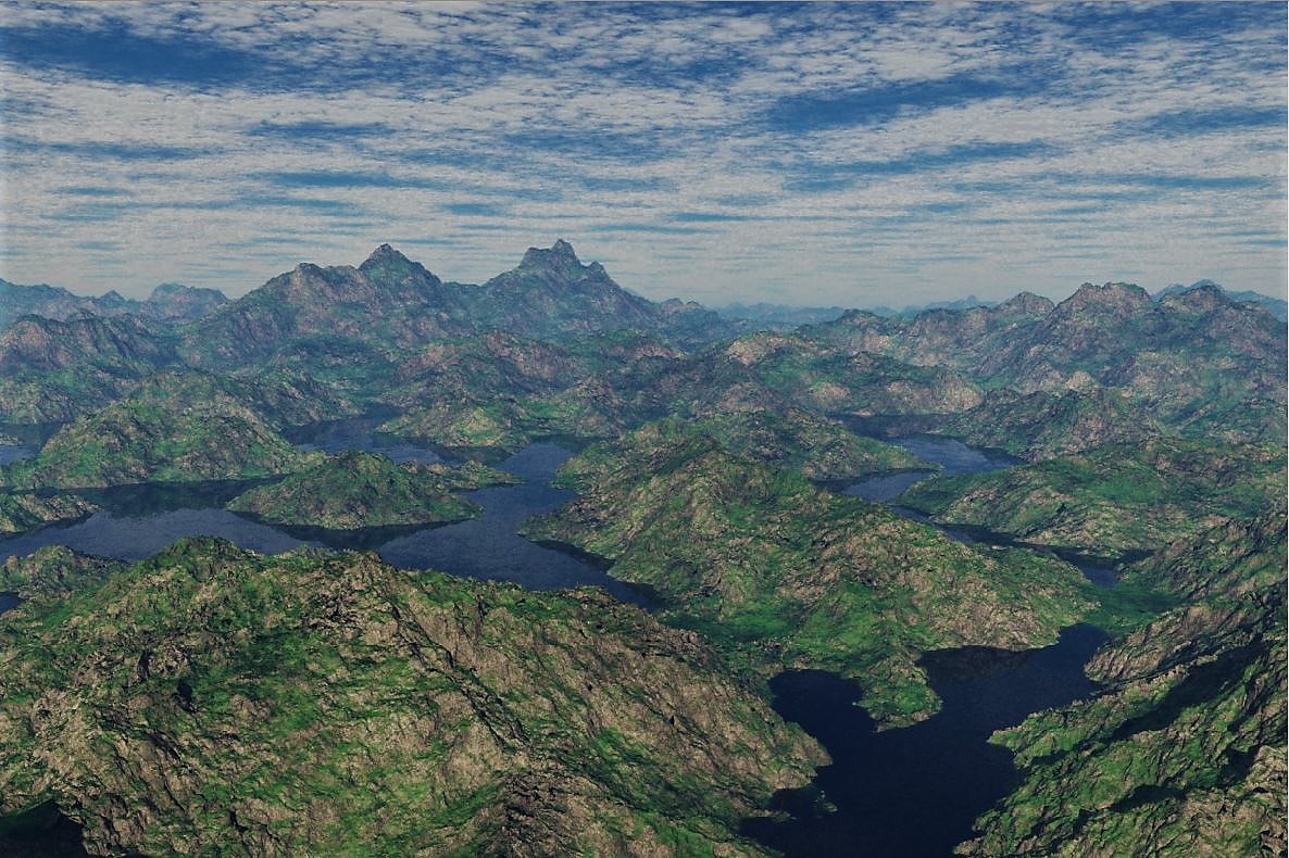 Bergseen Landschaft
