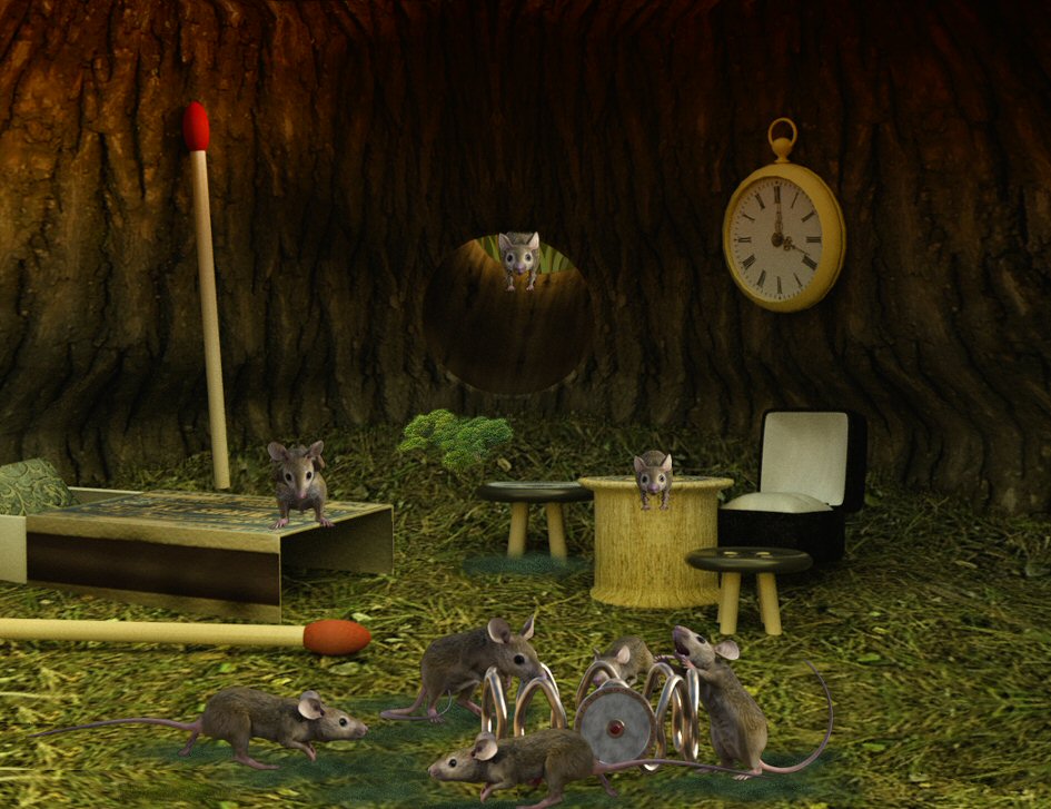 mouse house