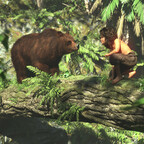 Junger Tarzan Trifft Bär