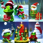 Weihnachtsimpressionen aus Frogland ;)
