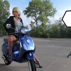 Vespa girl