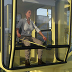 Ilse am Arbeitsplatz