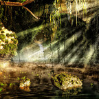 The forgotten Sun altar in the Grotto