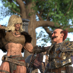 Die Barbarin und der Zwerg