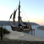 Ship in Blender ;)
