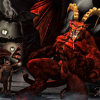 The Evil an his entourage